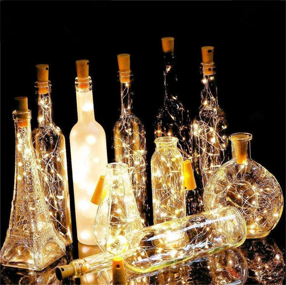 Bar LED Wine Bottle Cork 2M St - Decor Lighting Cork 评论和价格