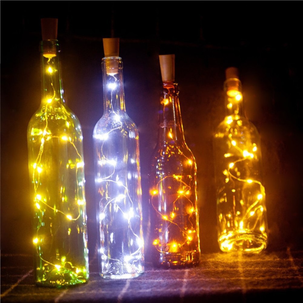 Bar LED Wine Bottle Cork 2M St - Decor Lighting Cork 评论和价格