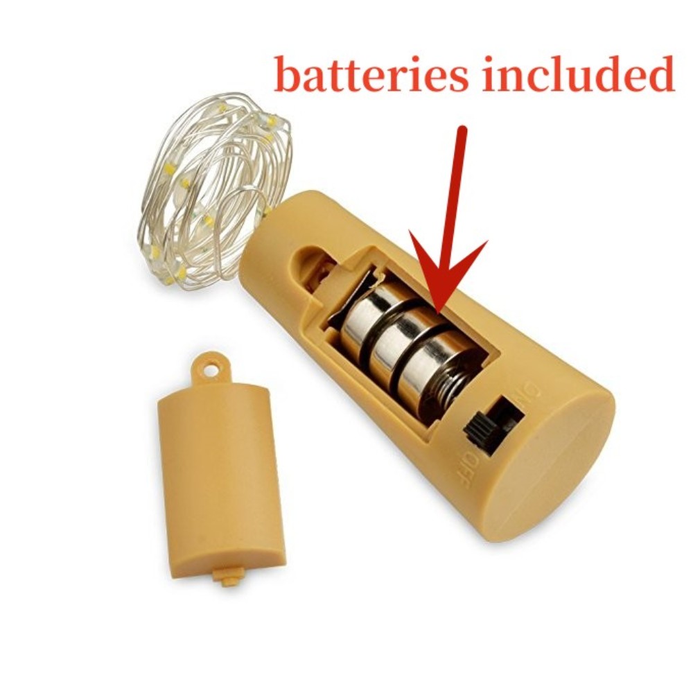 Bar LED Wine Bottle Cork 2M St - Decor Lighting Cork 评论和价格