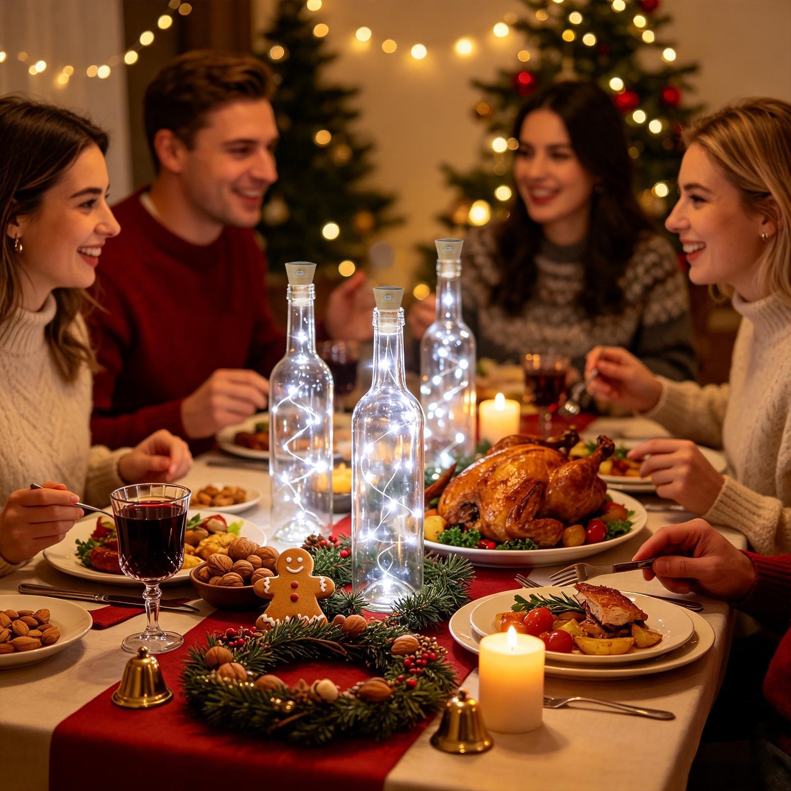 Wine Bottle Lights With Cork 6 - Decor Lighting Cork 评论和价格