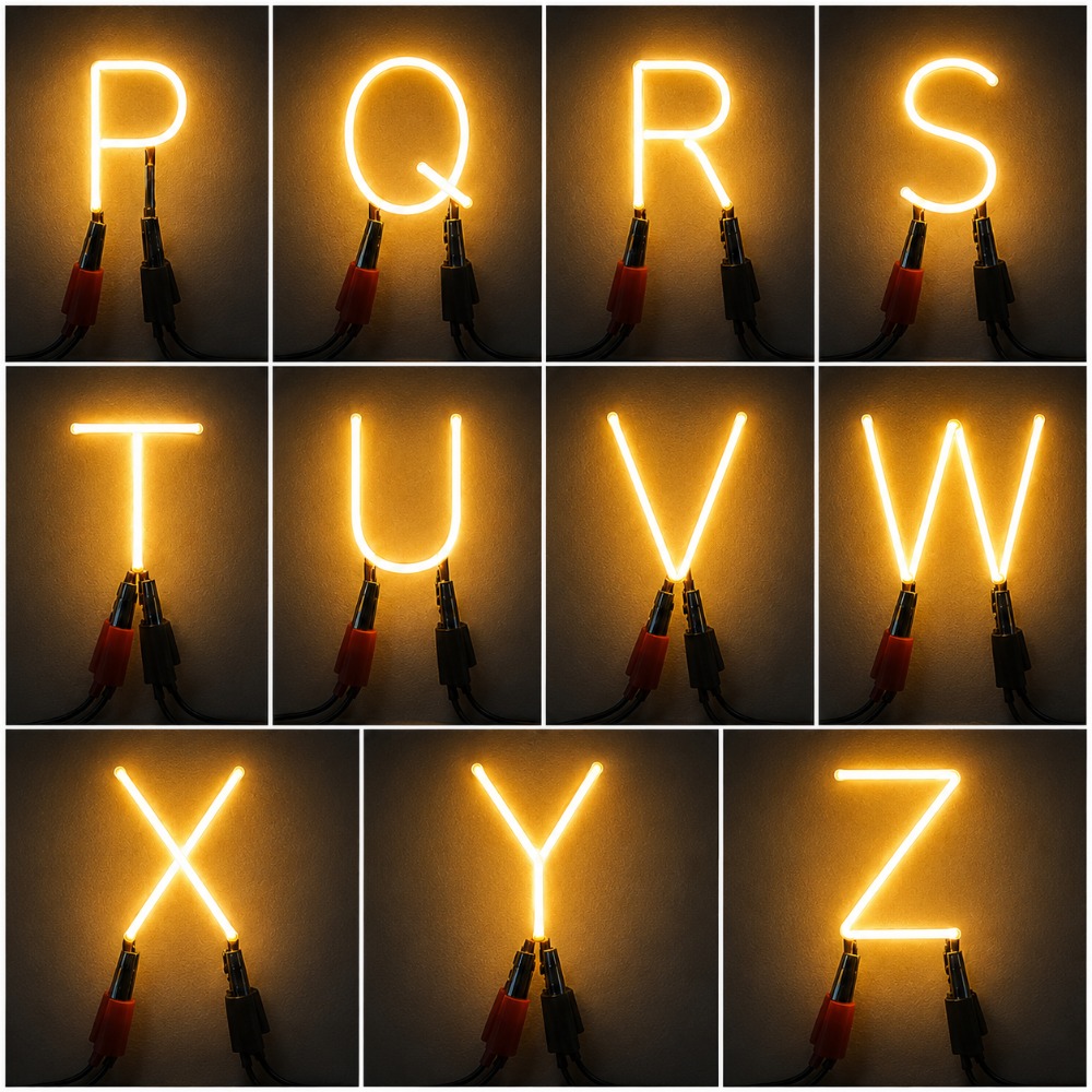 Freely Arrangeable 26 Letters  - Lighting Decor Store 评论和价格
