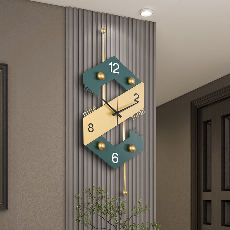 Wall clock living room home li - Lighting Home Decor Wall Clocks 评论和价格
