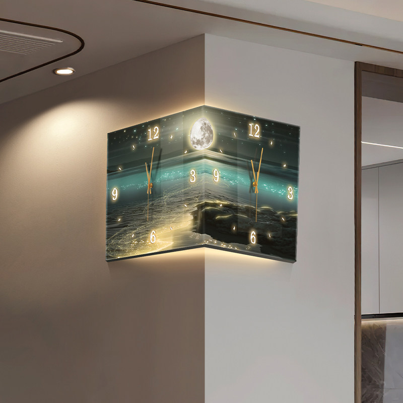 Led Digital Wall Clocks Luxury - Lighting Home Decor Wall Clocks 评论和价格