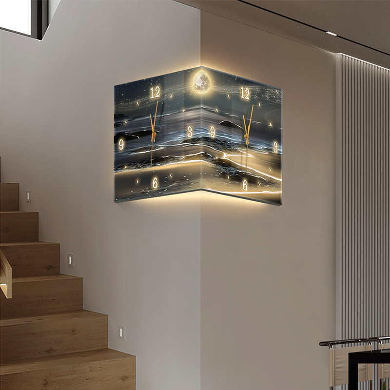 Led Digital Wall Clocks Luxury - Lighting Home Decor Wall Clocks 评论和价格